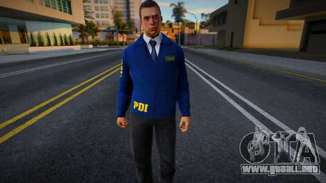 Policía de traje para GTA San Andreas