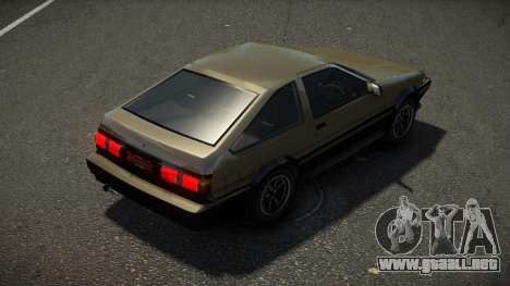 Toyota Trueno AE86 L-Tune V1.1 para GTA 4