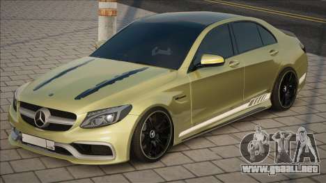 Mercedes-Benz C63s [Gold] para GTA San Andreas