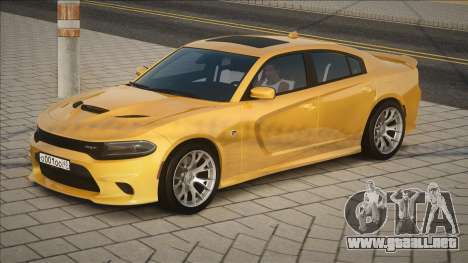 Dodge Charger Hellcat Yellow para GTA San Andreas