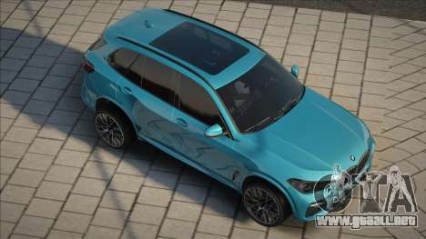 BMW X5 Blue para GTA San Andreas