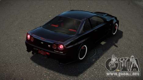 Nissan Skyline R34 LT-X para GTA 4