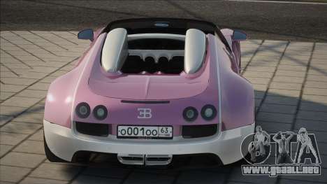 Bugatti Veyron Cabrio para GTA San Andreas