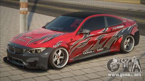 BMW M4 Coupé F82 Drift para GTA San Andreas