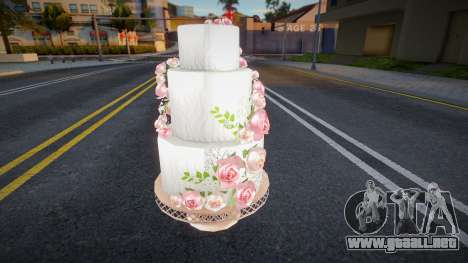 Pastel de bodas para GTA San Andreas