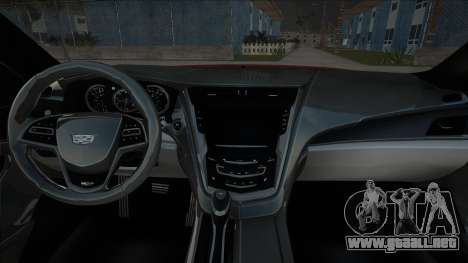 Cadillac CTS Ukr Plate para GTA San Andreas