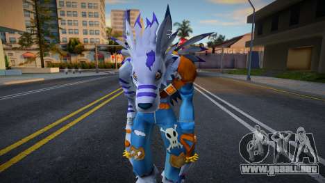 Weregarurumon para GTA San Andreas