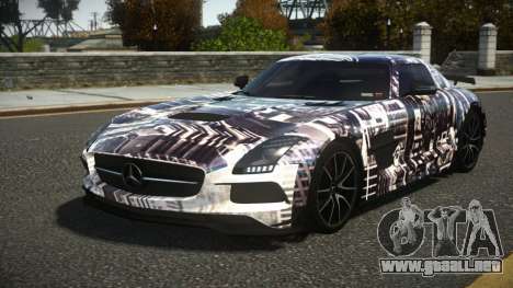 Mercedes-Benz SLS AMG E-Edition S8 para GTA 4