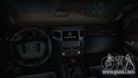 Lexus LX570 2013 [Fist] para GTA San Andreas