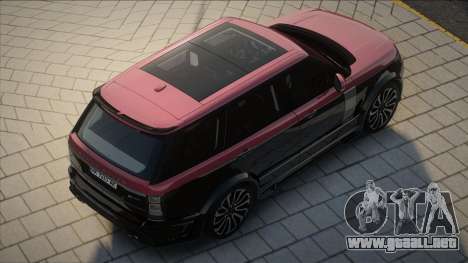 Range Rover SVAutobiography Ukr Plate para GTA San Andreas