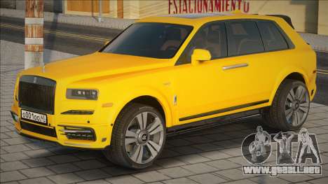 Rolls-Royce Cullinan Mansory para GTA San Andreas