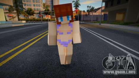 Wfylg Minecraft Ped para GTA San Andreas
