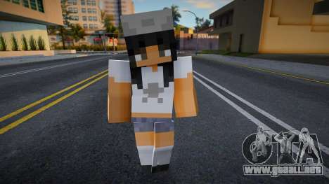 Vhfyst Minecraft Ped para GTA San Andreas