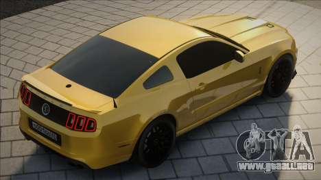 Ford Mustang GT500 Yellow para GTA San Andreas