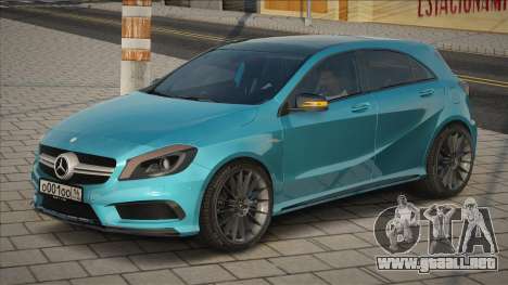 Mercedes-Benz A45 AMG [Blue] para GTA San Andreas