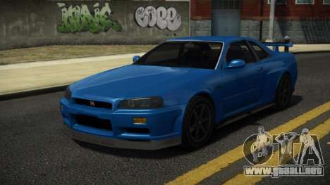 Nissan Skyline R34 L-Tune V1.2 para GTA 4