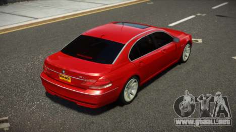 BMW 760Li E66 SN V1.2 para GTA 4