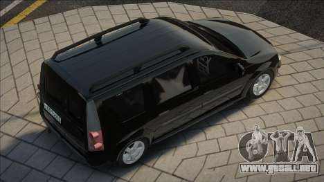 Lada Largus Black para GTA San Andreas