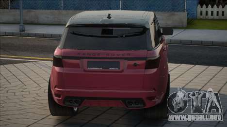 Range Rover SVR [Red Black] para GTA San Andreas