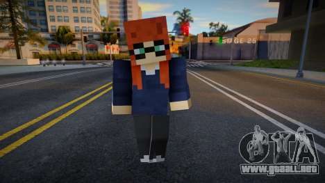 Sofybu Minecraft Ped para GTA San Andreas