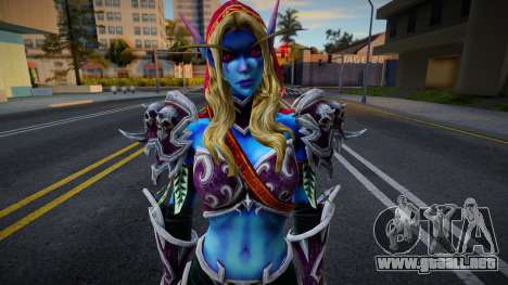 Sylvanas Windrunner Warcraft Reforged para GTA San Andreas