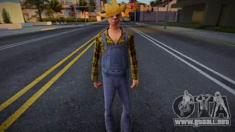 Cwmofr Upscaled Ped para GTA San Andreas