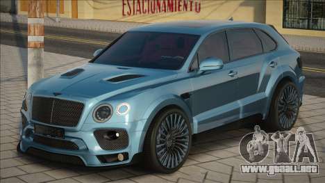 Bentley Bentayga Mansory [Award] para GTA San Andreas