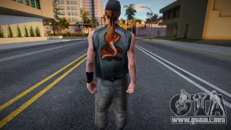 Bikdrug Upscaled Ped para GTA San Andreas