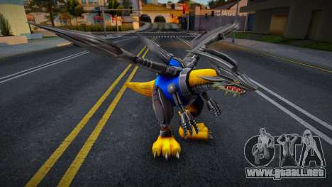 Raptordramon para GTA San Andreas