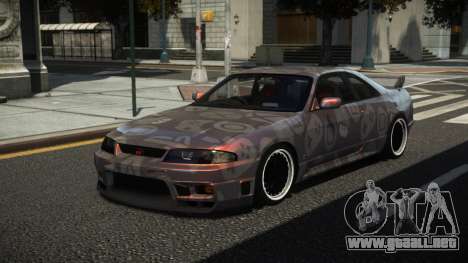 Nissan Skyline R33 G-Sports S5 para GTA 4