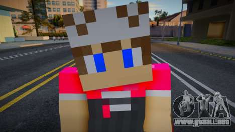 Wmyro Minecraft Ped para GTA San Andreas