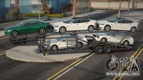 Remolque transportador de automóviles [Dia] para GTA San Andreas