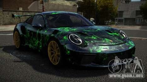 Porsche 911 GT3 RS X-Extra S11 para GTA 4