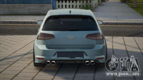 Volkswagen Golf R [Light Blue] para GTA San Andreas