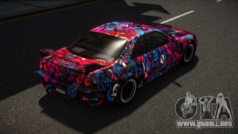 Nissan Skyline R33 G-Sports S7 para GTA 4