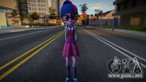 Sci Twi School - My Little Pony Equestria Girls para GTA San Andreas