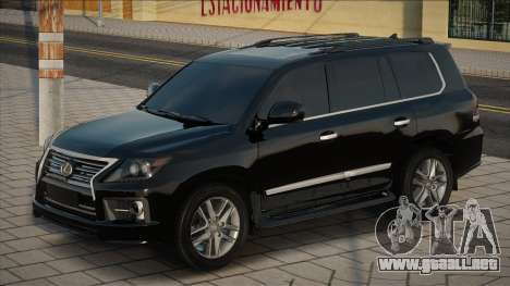 Lexus Lx570 2013 para GTA San Andreas