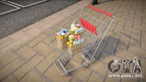 Nuevo carrito de supermercado para GTA San Andreas