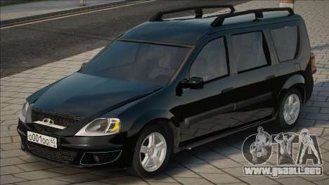 Lada Largus Black para GTA San Andreas