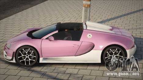 Bugatti Veyron Cabrio para GTA San Andreas