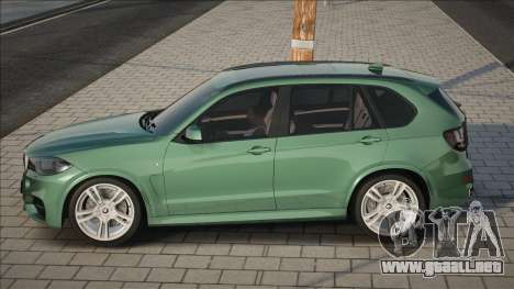 BMW X5 F15 [Green] para GTA San Andreas