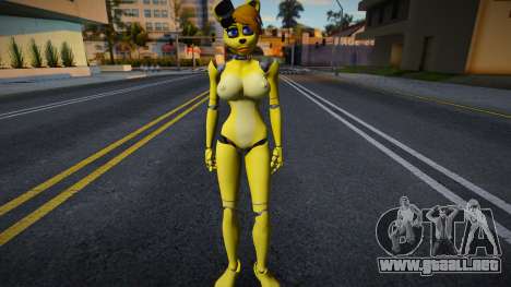 Golden Toy Freda FNAF Jumplove para GTA San Andreas