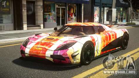 Koenigsegg Agera G-Sports S11 para GTA 4