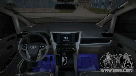 Toyota Alphard Hybrid [Hum3D] para GTA San Andreas