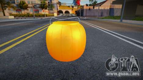 Pumpkin Helloween Hydrant para GTA San Andreas