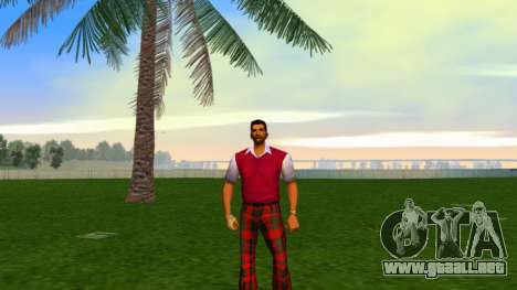 Remastered Custom Tommy [ESRGAN] Player4 para GTA Vice City