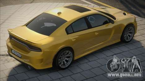 Dodge Charger Hellcat Yellow para GTA San Andreas