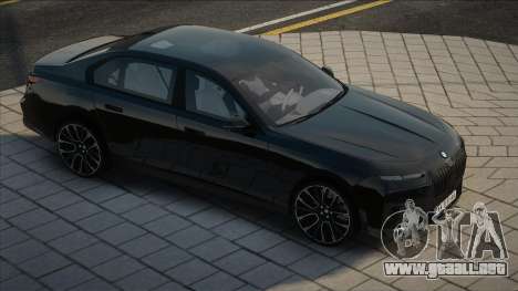 BMW 7-Series 2023 [Black] para GTA San Andreas