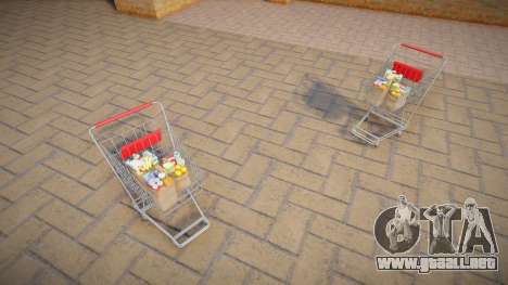 Nuevo carrito de supermercado para GTA San Andreas