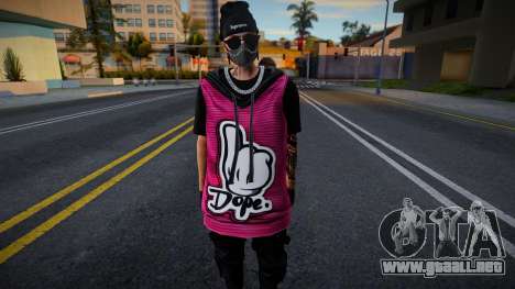 Skin Fivem Corona Hunter para GTA San Andreas